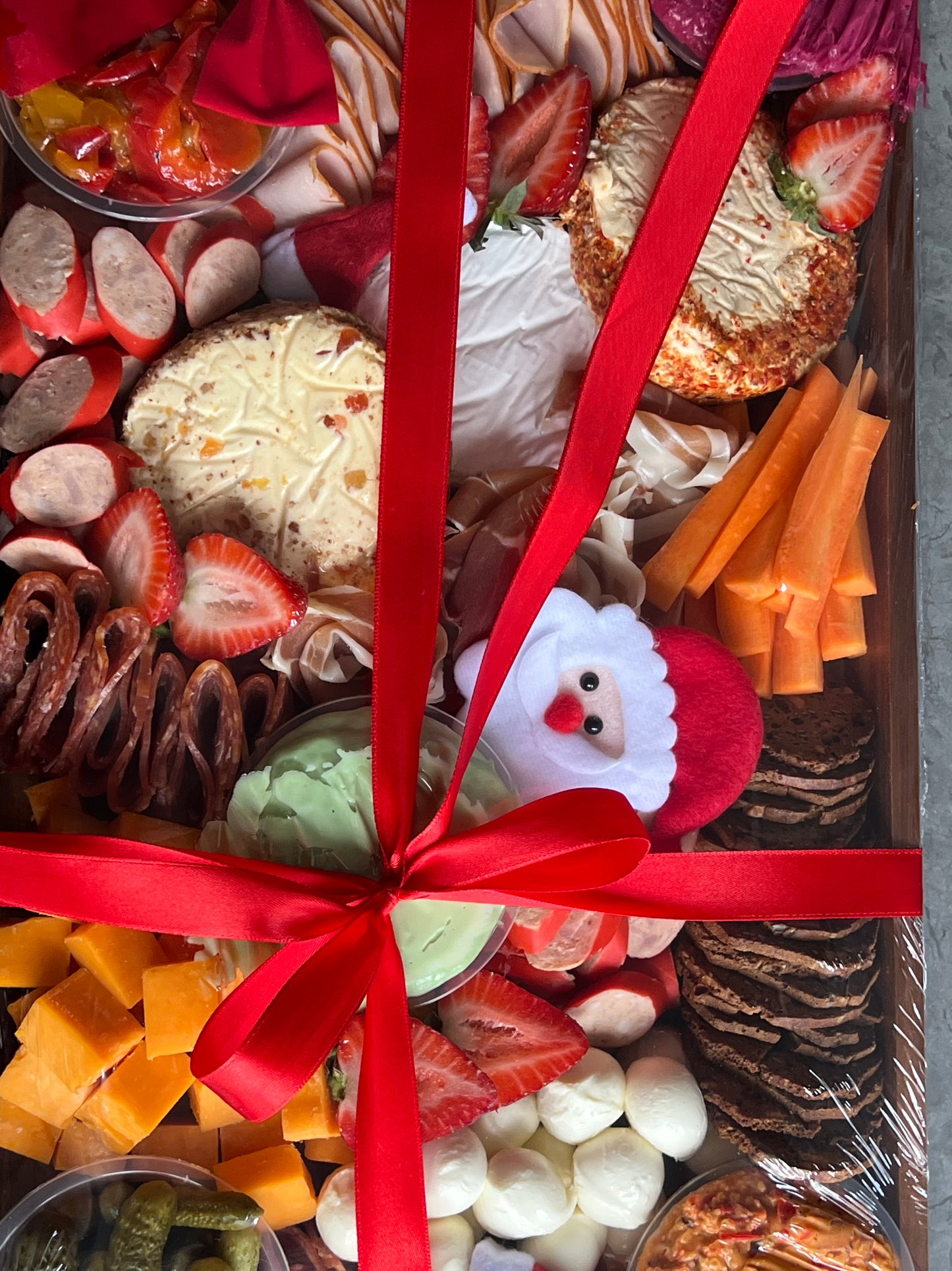 Cheesy Cheer + Keepsake Christmas Board