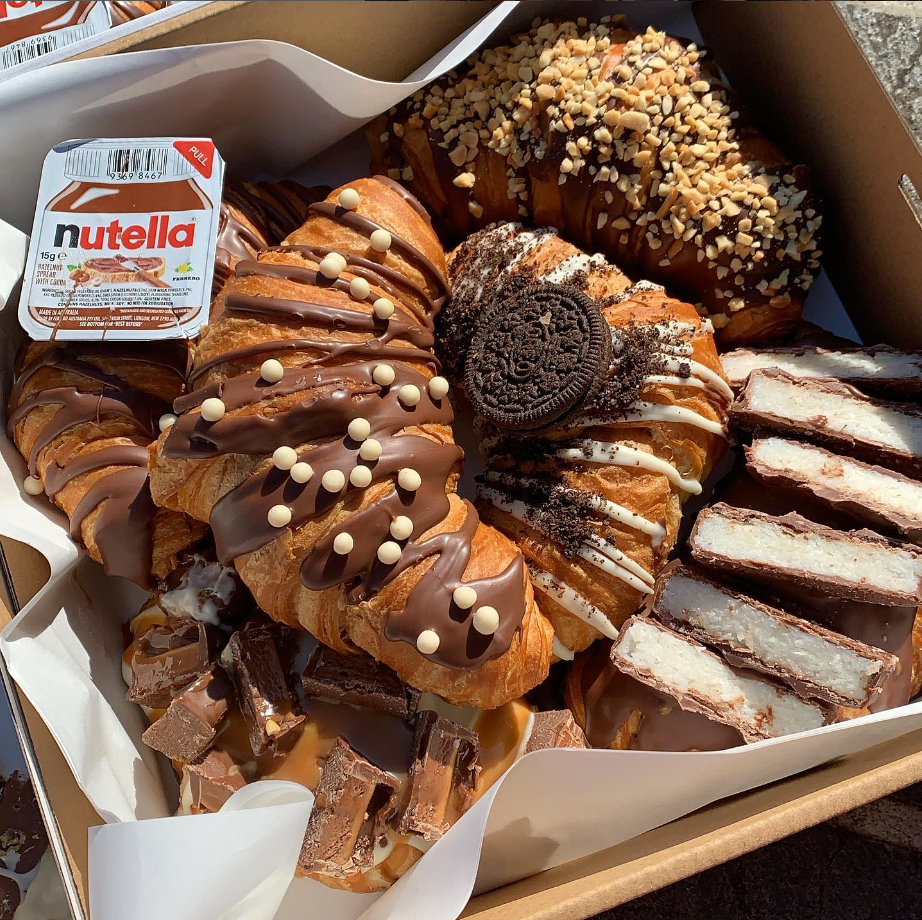 6 Loaded Croissants