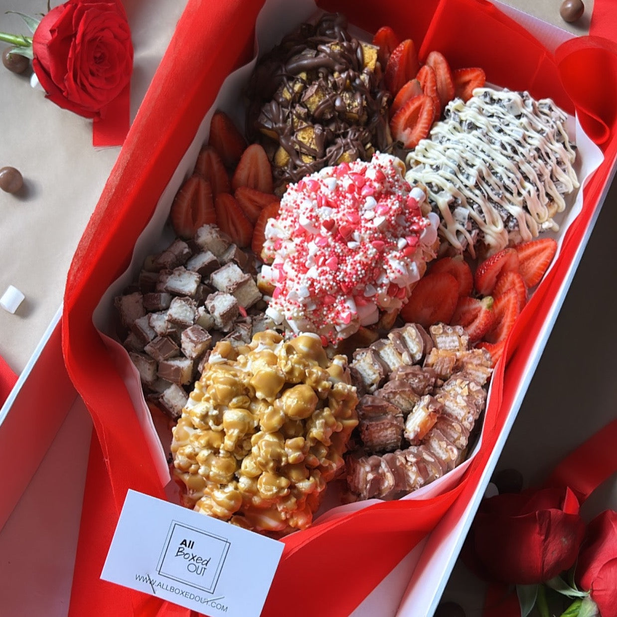 Valentine's Day Waffle Bouquet - LARGE