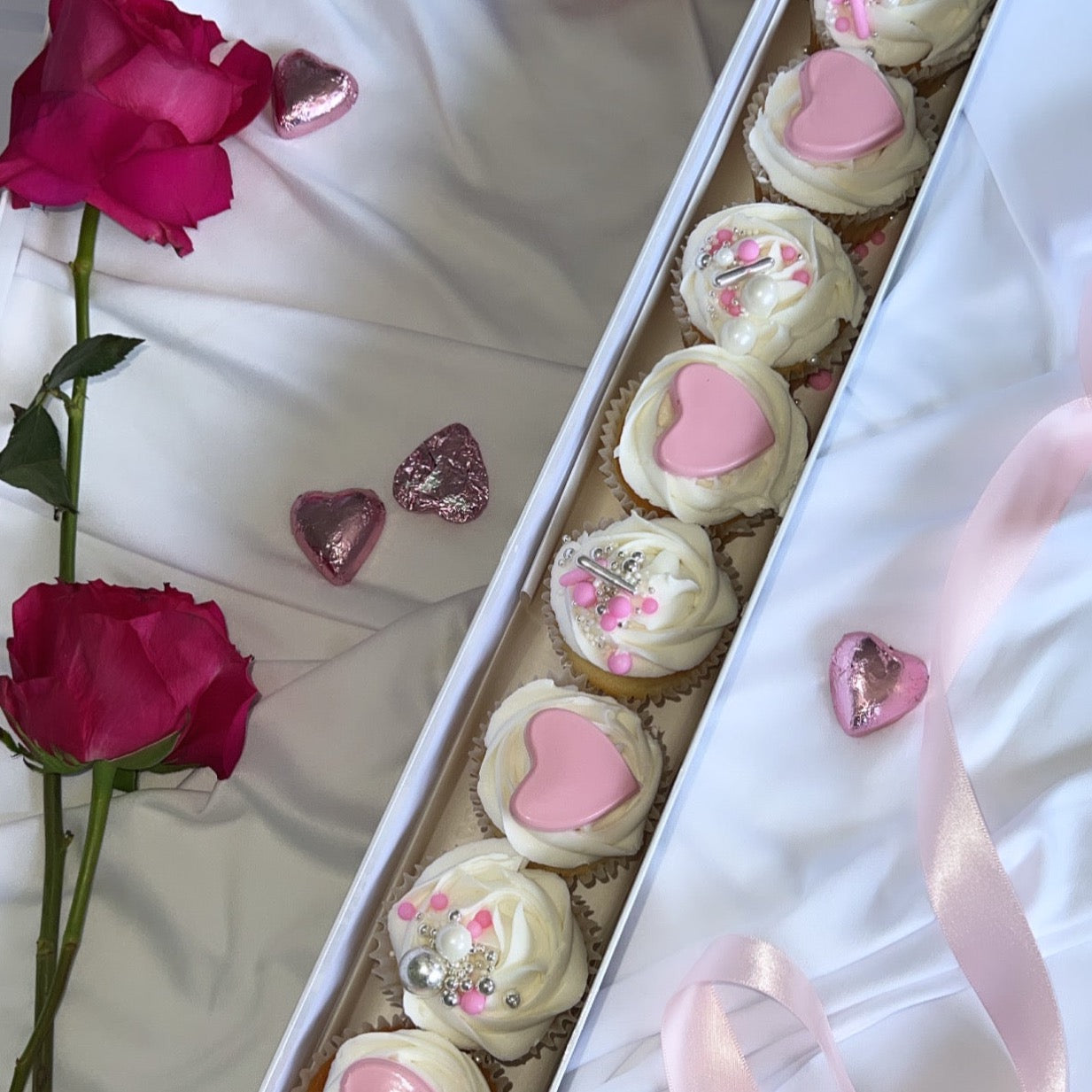 Dozen Pink Cupcakes