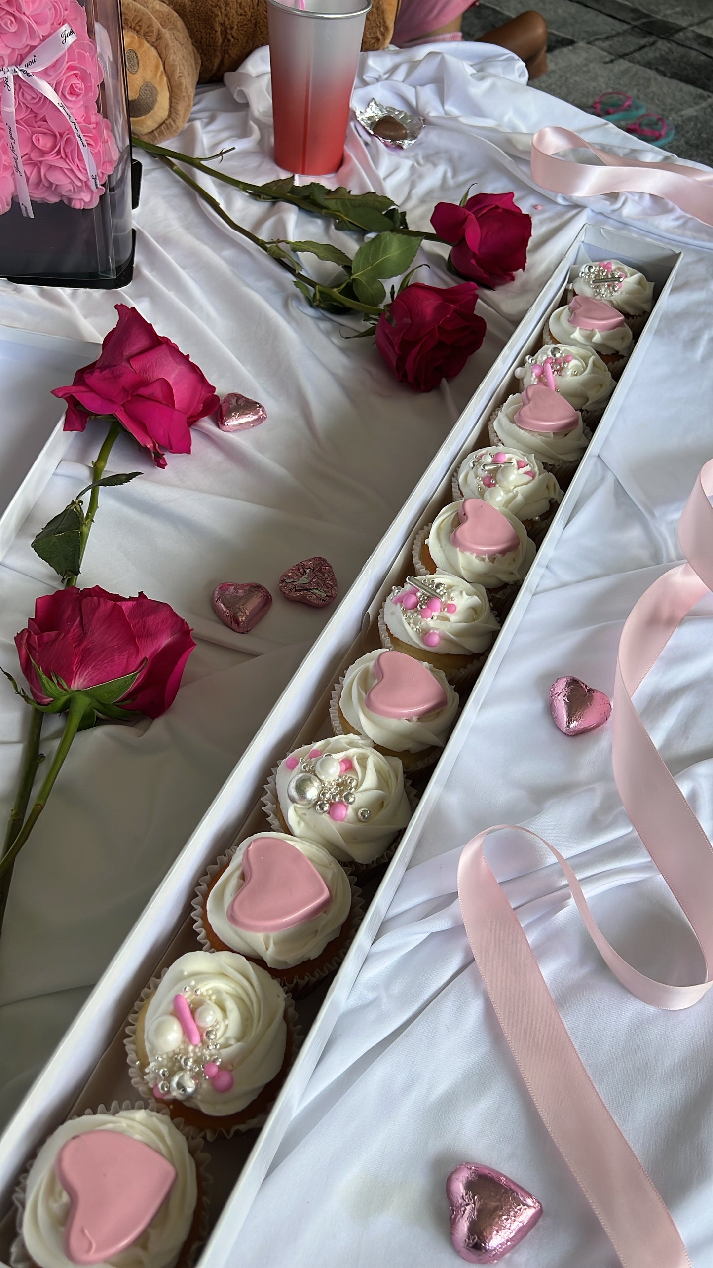 Dozen Pink Cupcakes