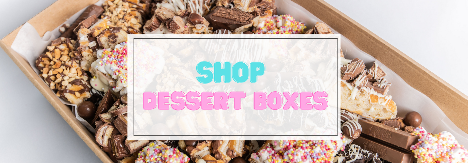 Shop a range of delicious dessert boxes to deliver in sydney