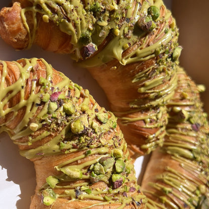 Pistachio Croissants