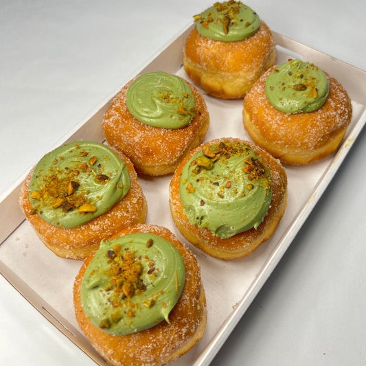 Mini Pistachio Donuts