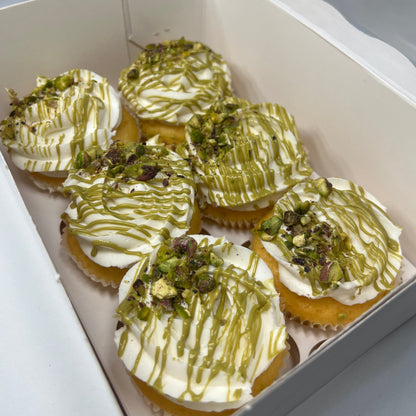 Pistachio Cupcakes