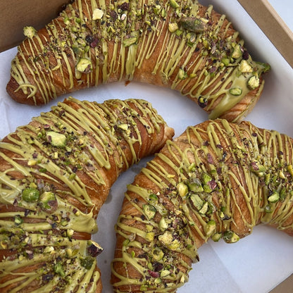 Pistachio Croissants