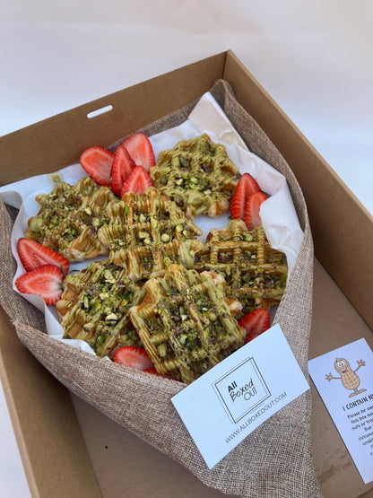 Mini Pistachio Waffle Bouquet