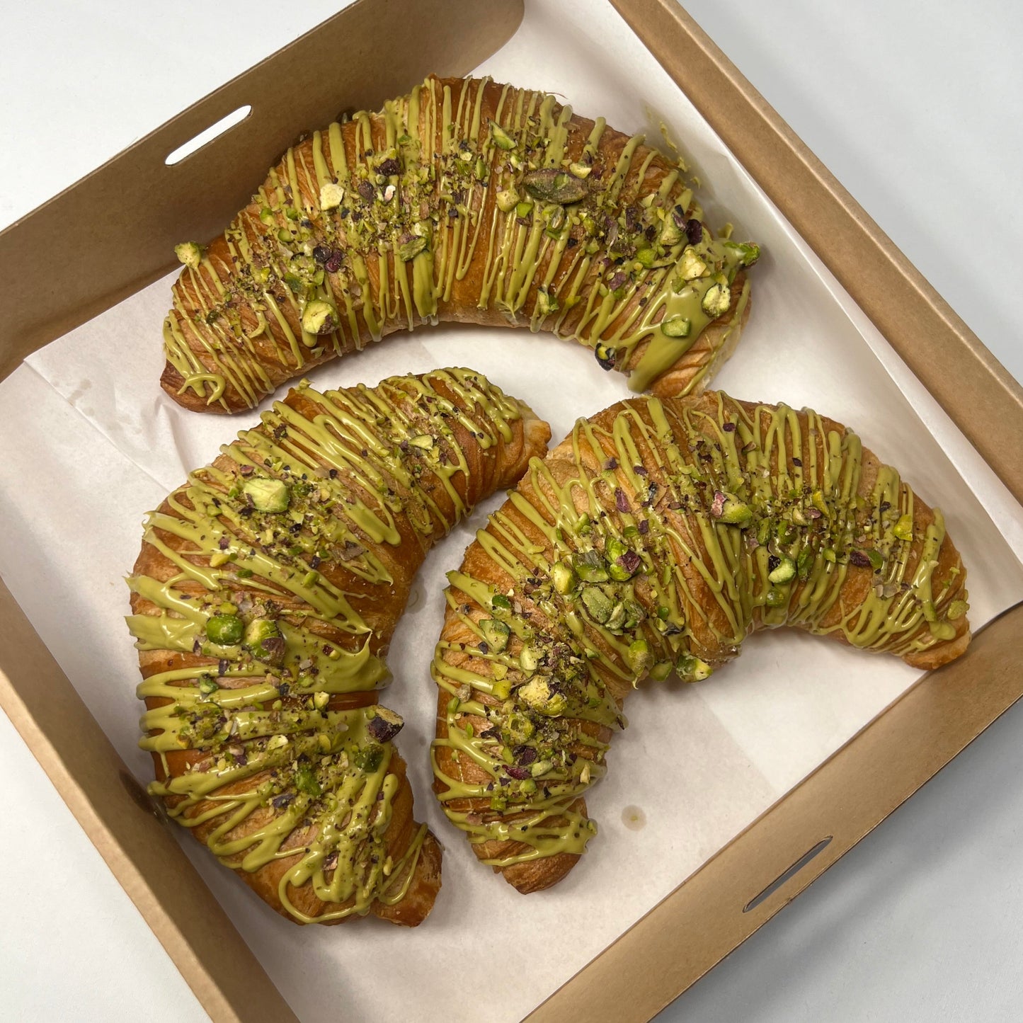 Pistachio Croissants