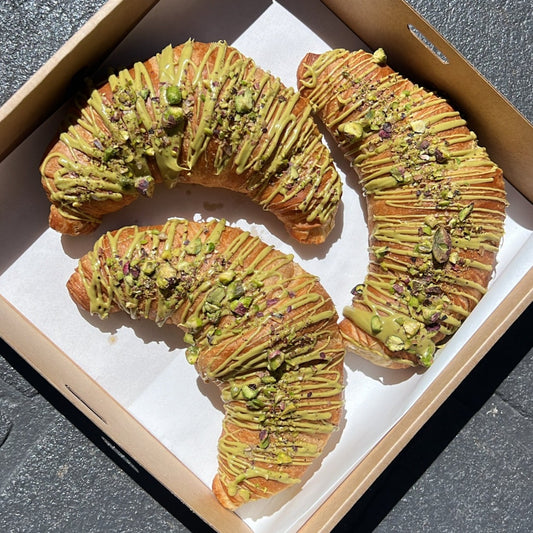 Pistachio Croissants