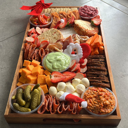 Cheesy Cheer + Keepsake Christmas Board