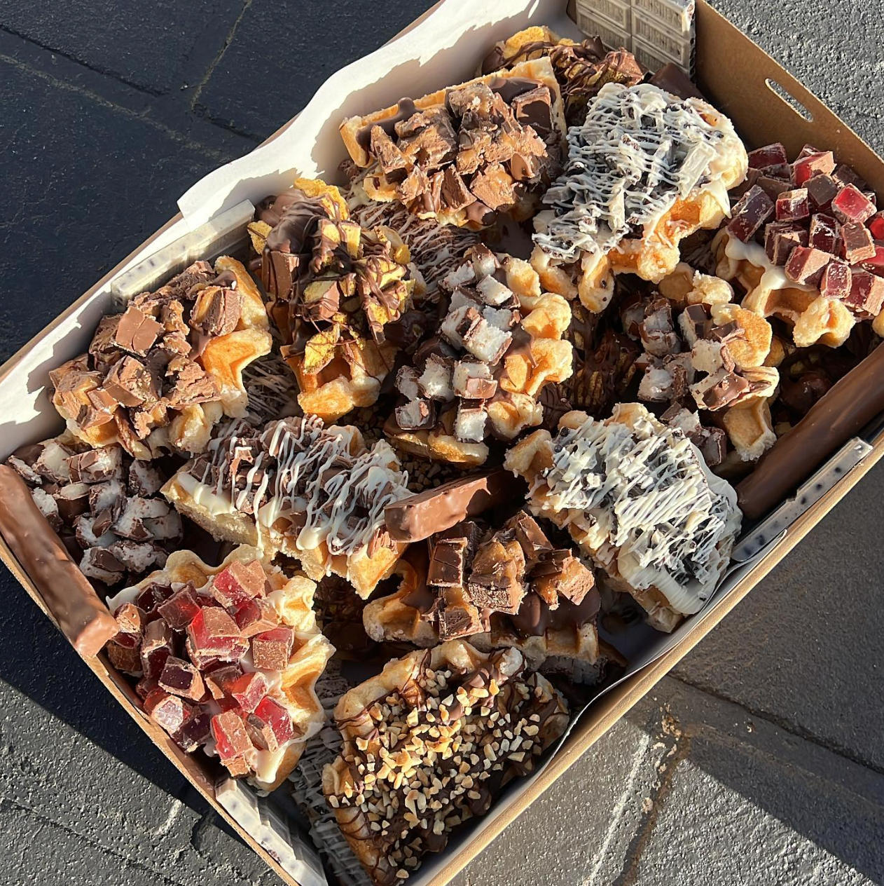 Medium - Waffle Box