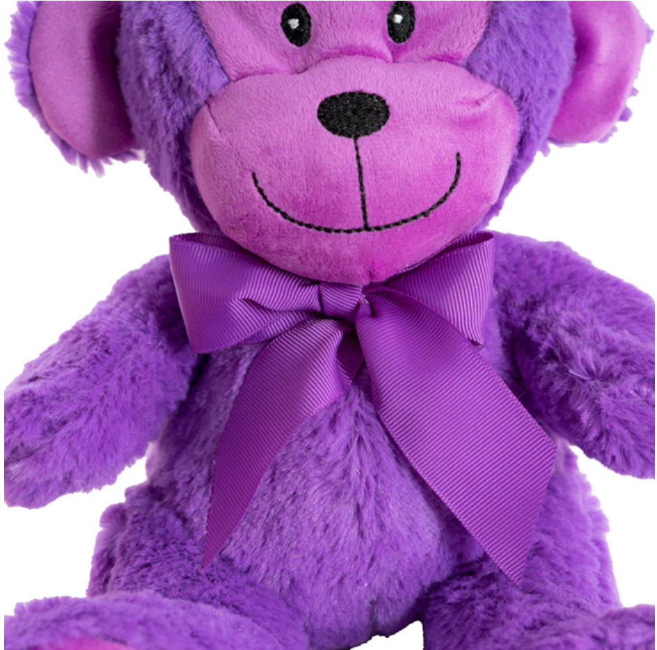 Purple Monkey Teddy Bear