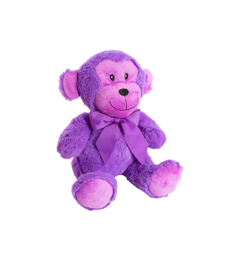 Purple Monkey Teddy Bear