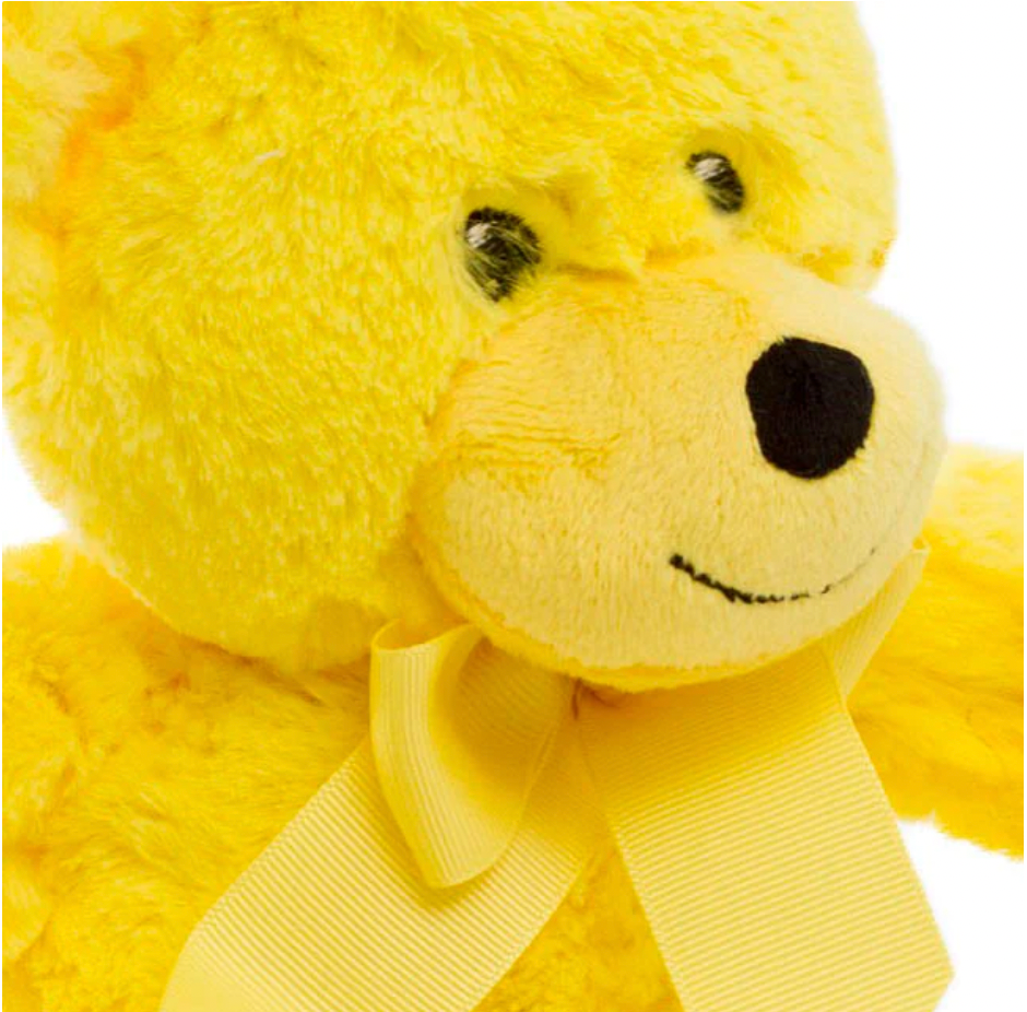 Teddy bear top yellow colour