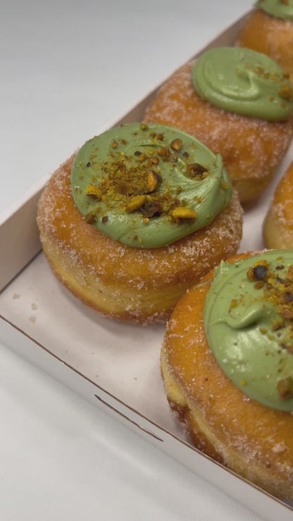 Mini Pistachio Donuts