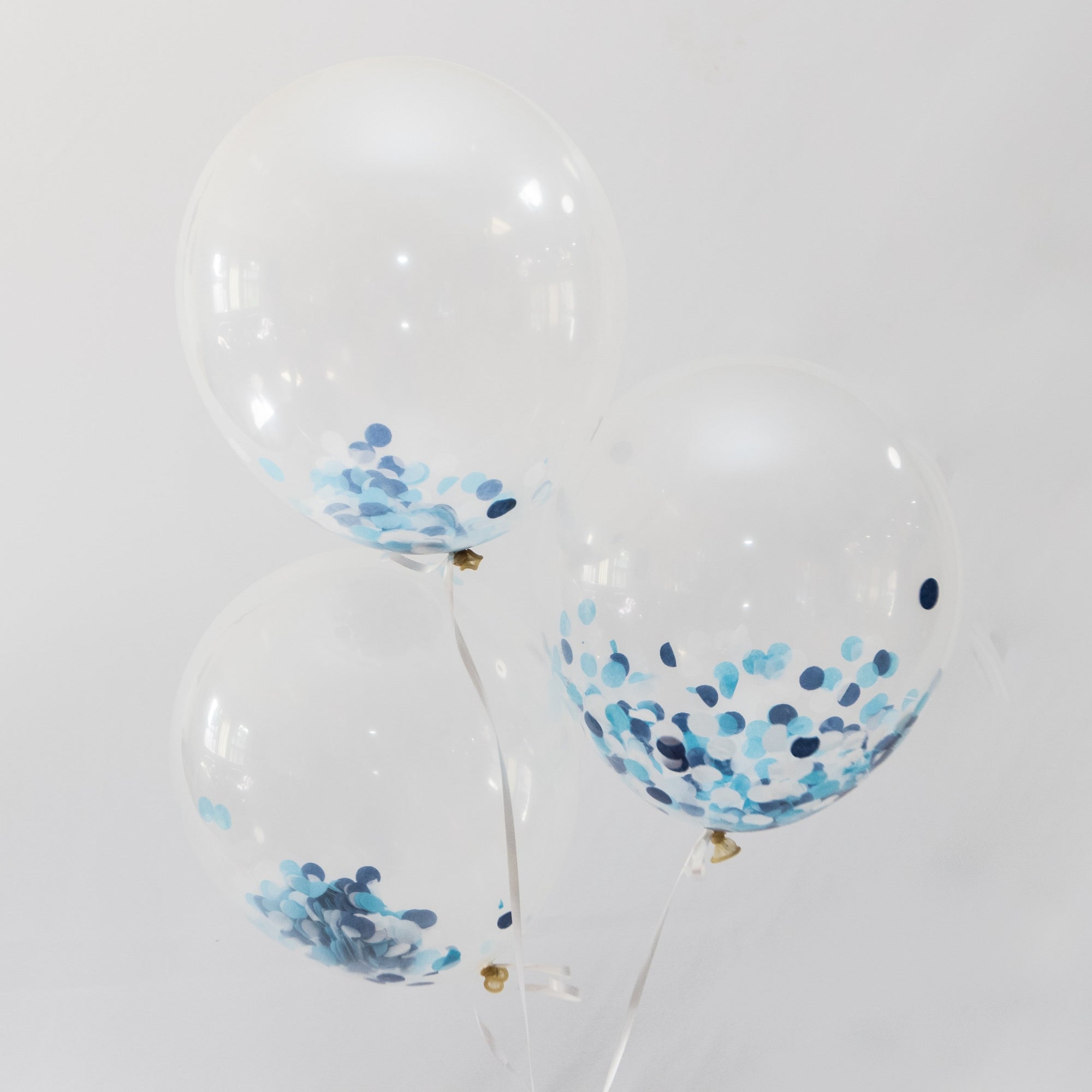 Blue Confetti Balloon Bundle