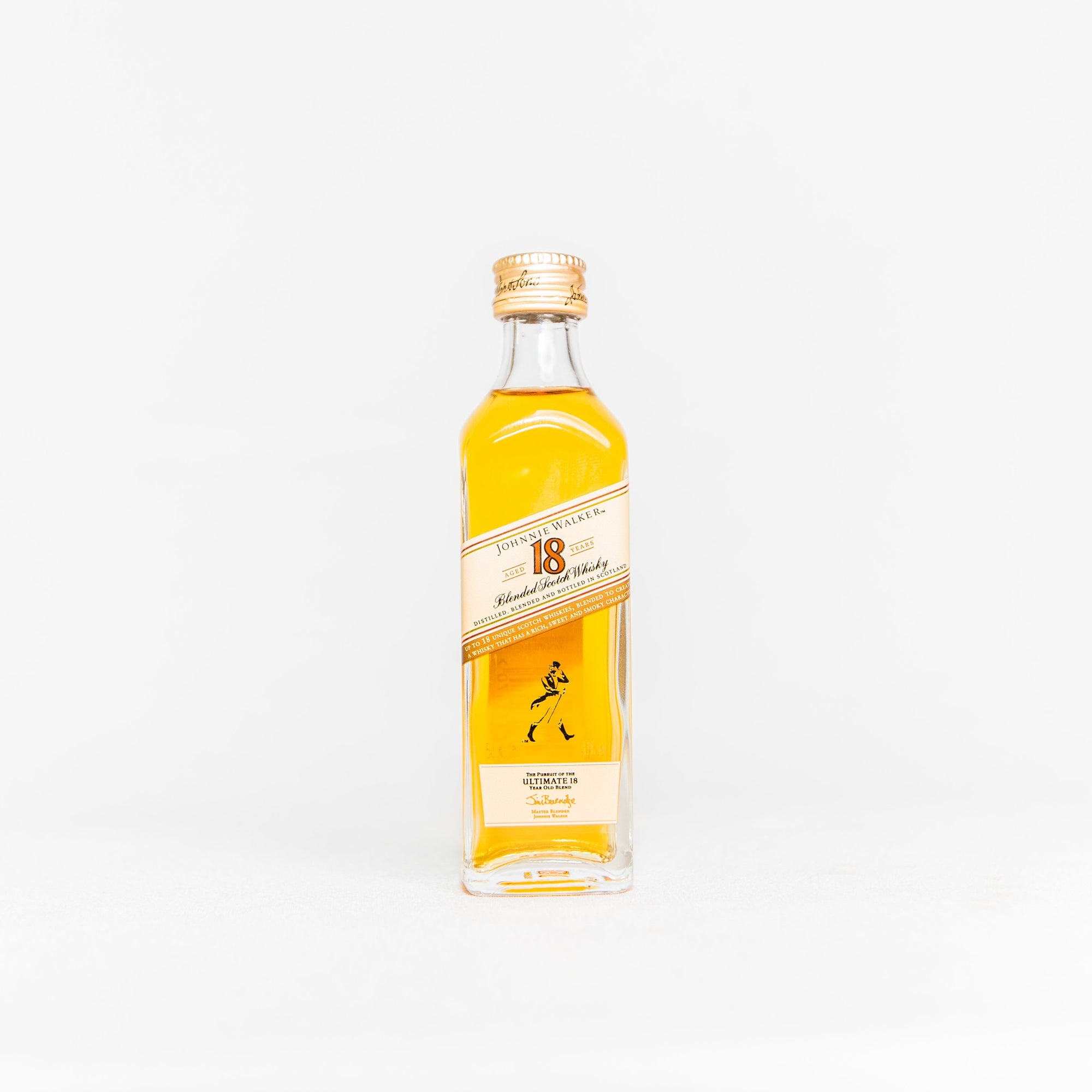 Mini Johnnie Walker Whisky ~ Gold Label