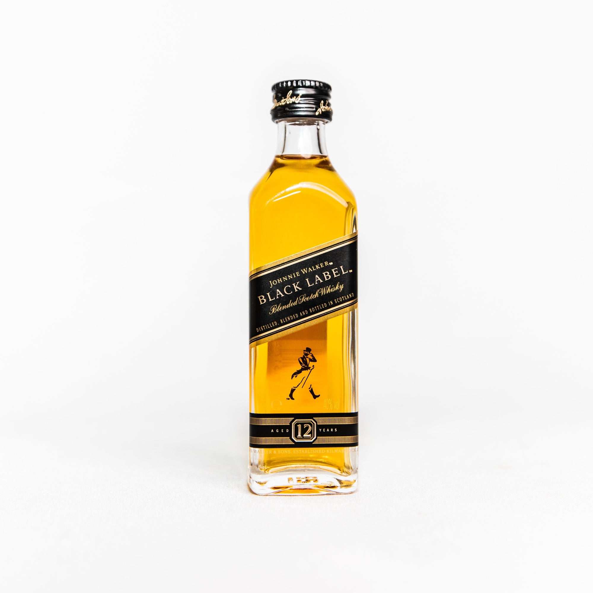 Mini Johnnie Walker Whisky ~ Double Black