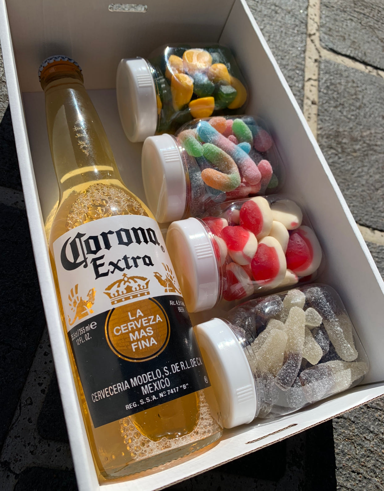 Corona and Candy Jars