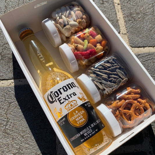 Corona with Snacks